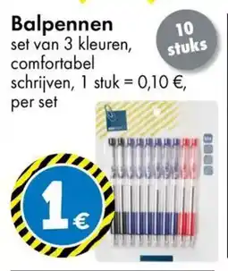 TEDi Balpennen aanbieding