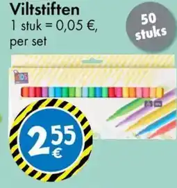 TEDi Viltstiften aanbieding