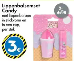 TEDi Lippenbalsemset Candy aanbieding