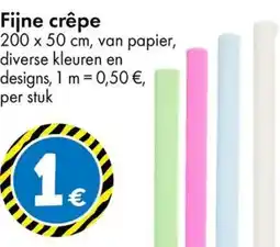 TEDi Fijne crêpe aanbieding