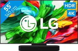 Coolblue LG 55 QNED86 EVO 4K (2025) + Sonos Beam Gen2 Zwart aanbieding