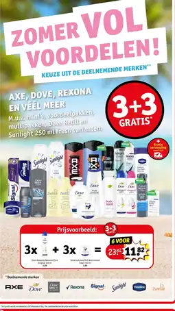 Kruidvat Dove deospray advanced care aanbieding