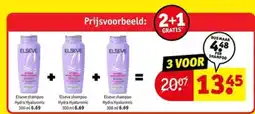 Kruidvat Elseve shampoo Hydra Hyaluron aanbieding