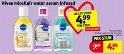 Kruidvat Nivea micellair water serum infused aanbieding