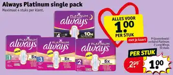 Always platinum single pack
