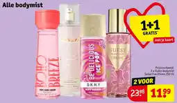Kruidvat Alle bodymist aanbieding