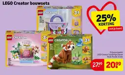 Kruidvat LEGO Creator Schattige Dieren Rode Panda aanbieding