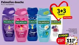 Kruidvat Palmolive douche aanbieding