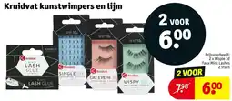 Kruidvat Kruidvat kunstwimpers en lijm aanbieding