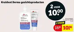 Kruidvat Kruidvat Derma gezichtsproducten aanbieding
