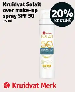 Kruidvat Kruidvat Solait over make-up spray aanbieding