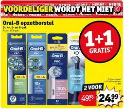 Kruidvat Oral-B opzetborstel aanbieding
