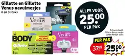 Kruidvat Gillette Venus navulmesjes aanbieding