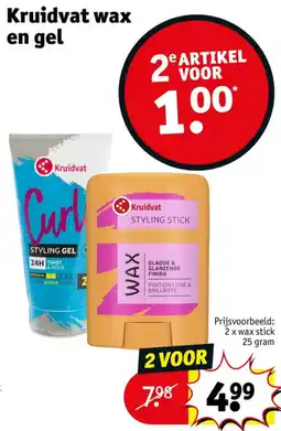 Kruidvat Kruidvat wax en gel aanbieding