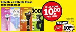 Kruidvat Gillette en Gillette Venus scheerapparaat aanbieding