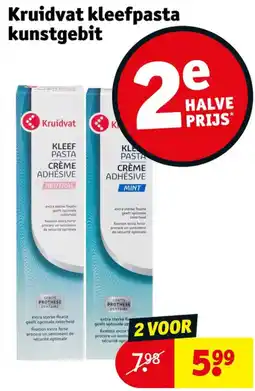 Kruidvat Kruidvat kleefpasta kunstgebit aanbieding