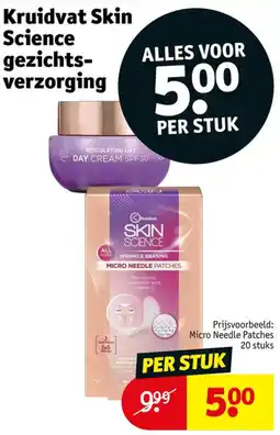 Kruidvat Kruidvat Skin Science gezichtsverzorging aanbieding