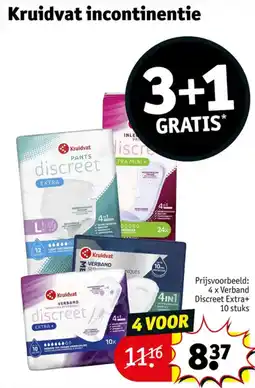 Kruidvat Kruidvat incontinentie aanbieding
