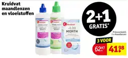 Kruidvat Kruidvat maandlenzen en vloeistoffen aanbieding