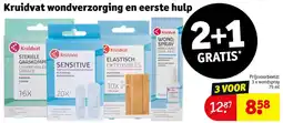 Kruidvat Kruidvat wondverzorging en eerste hulp aanbieding