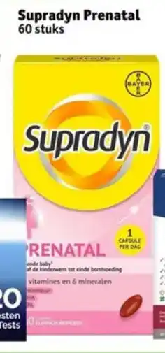 Kruidvat Supradyn prenatal aanbieding