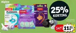 Kruidvat Alpine Pluggies Kid aanbieding