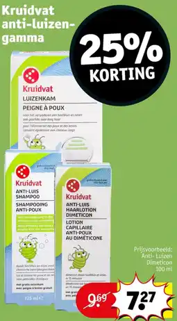 Kruidvat Kruidvat anti-luizen-gamma aanbieding