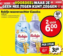 Kruidvat Robijn wasverzachter classics aanbieding