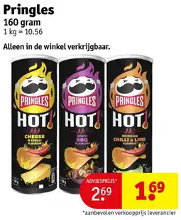 Kruidvat Pringles hot aanbieding