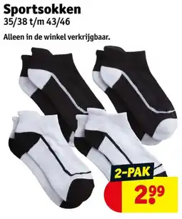 Kruidvat Sportsokken aanbieding