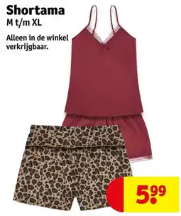 Kruidvat Shortama aanbieding