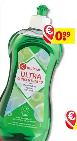 Kruidvat Kruidvat ultra concentrated afwasmiddel aanbieding