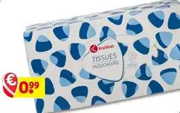 Kruidvat Tissues mouchoirs aanbieding