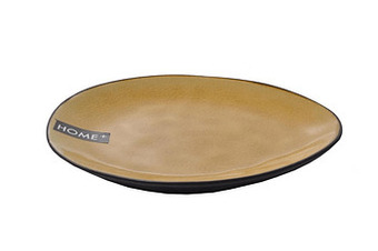 Makro Home+ Bord ovaal Senses Ø 20 cm geel aanbieding