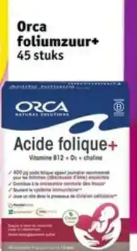 Kruidvat Orca foliumzuur+ aanbieding