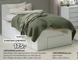 Jysk LIMFJORDEN bedframe aanbieding