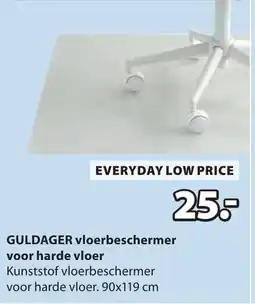 Jysk GULDAGER vloerbeschermer voor harde vloer aanbieding