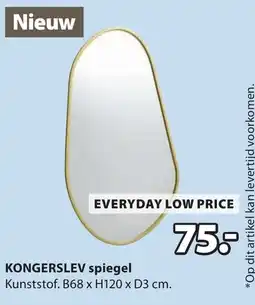 Jysk Kongerslev spiegel aanbieding