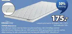 Jysk Dreamzone hopen dekmatras aanbieding