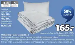 Jysk Falketind 4 seizoenendekbed aanbieding
