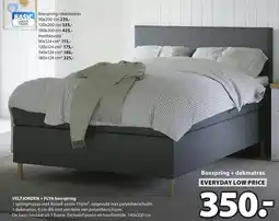 Jysk Boxspring + dekmatras aanbieding