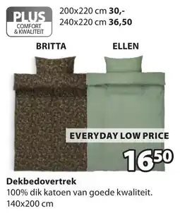 Jysk Dekbedovertrek aanbieding