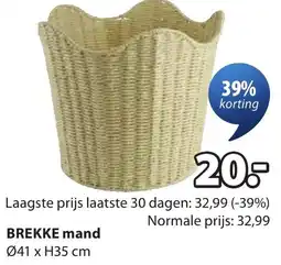 Jysk Brekke mand aanbieding