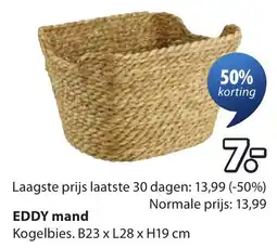 Jysk Eddy mand aanbieding