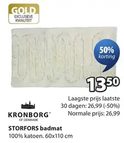 Jysk Storfors badmat aanbieding
