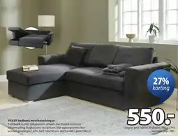 Jysk vejlby bedbank met chaise longue aanbieding