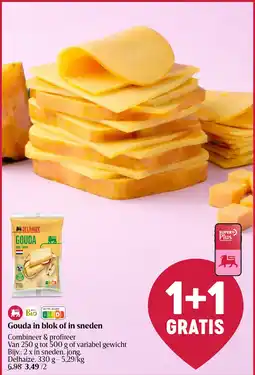 Delhaize Gouda in blok of in sneden aanbieding