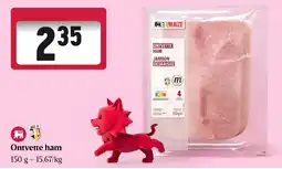 Delhaize Ontvette ham aanbieding