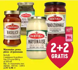 Delhaize Mayonaise, pesto, pizza- of pastasaus aanbieding
