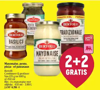 Mayonaise, pesto, pizza- of pastasaus